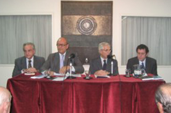Arnoldo Manuel Listre, Juan Archibaldo Lanús, Alberto Luis Davérède y Guillermo Stamponi